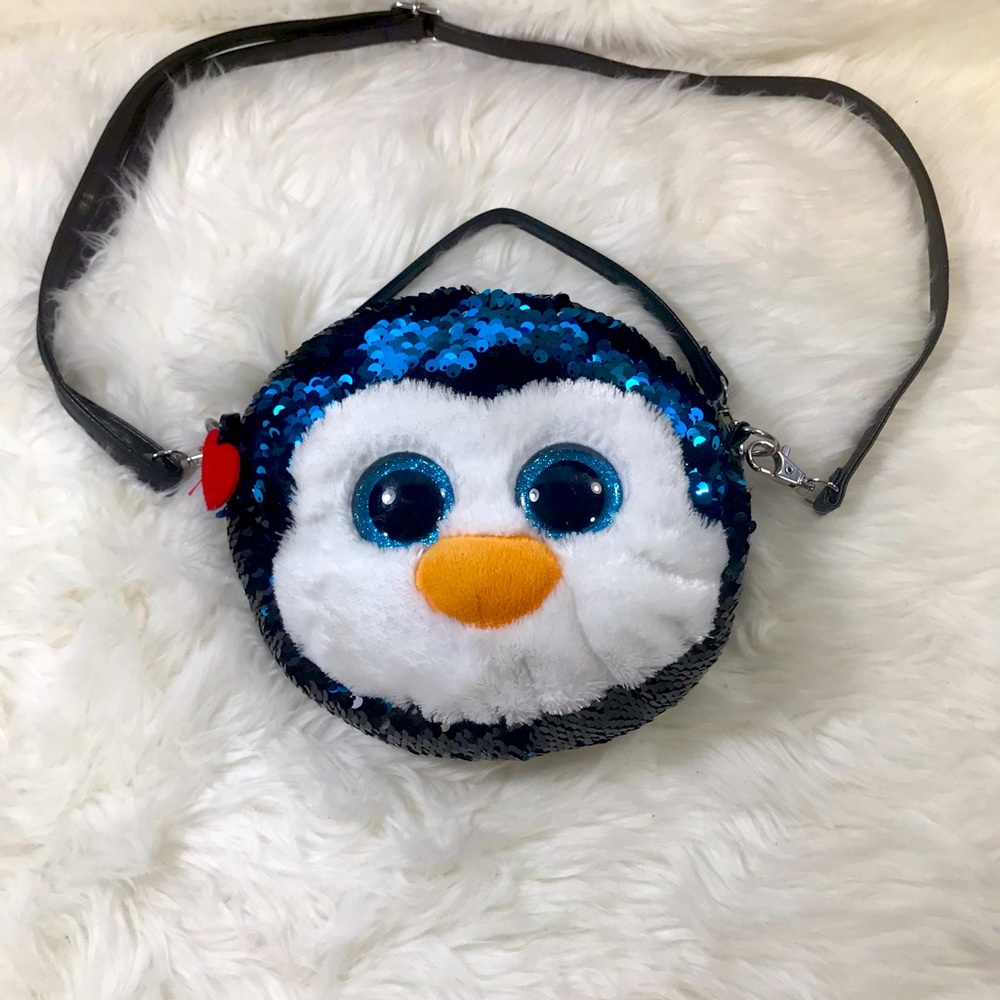 3/25$ Mignon petit sac à main en peluche TY